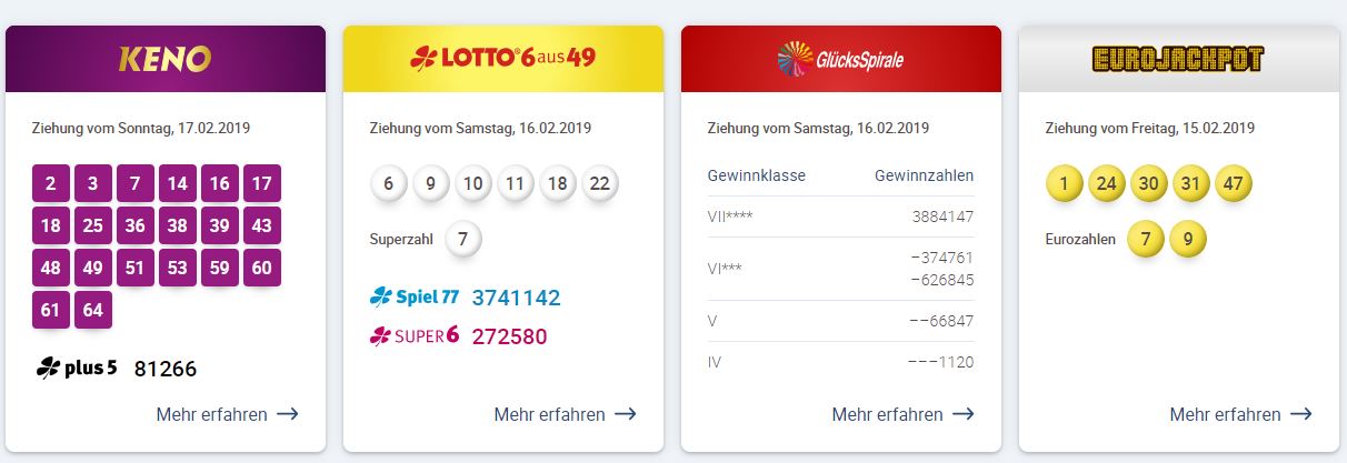 Lotto.de Angebot